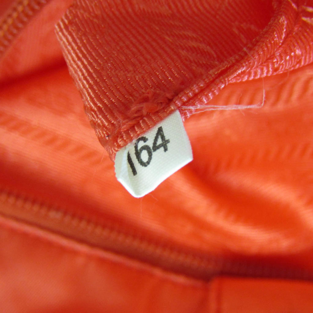 Prada VELA BR3851 Women's Nylon Handbag,Shoulder Bag Pink Orange - Picture 13 of 14